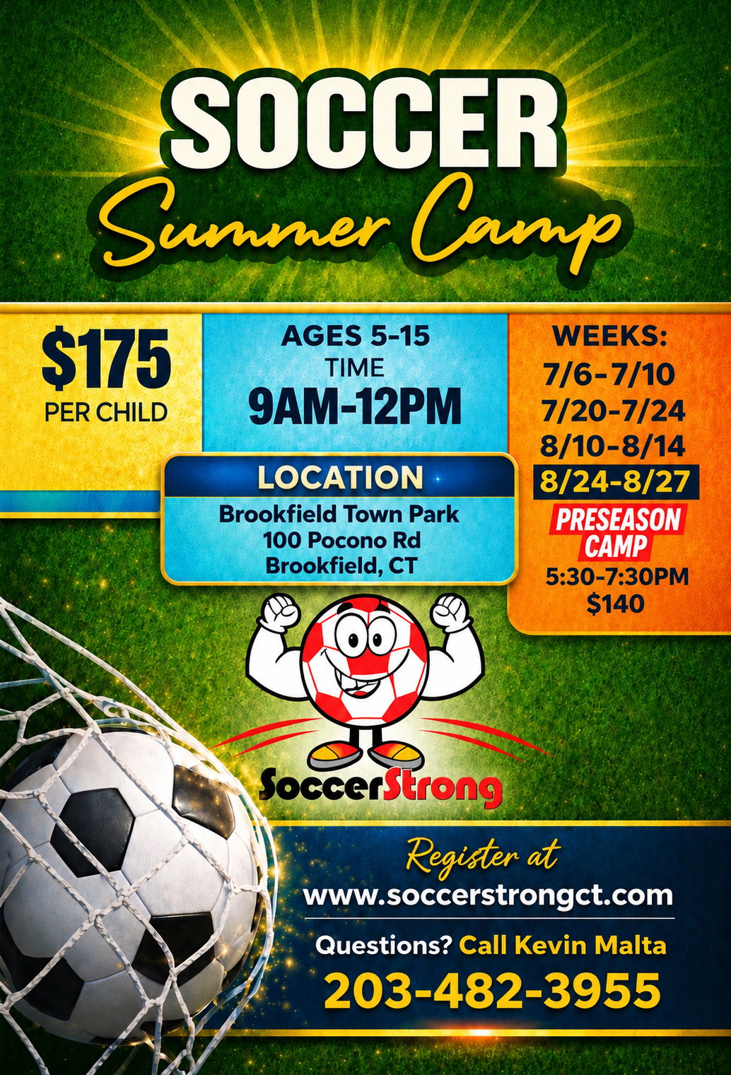 Pre Season Camp 5:30-7:30pm