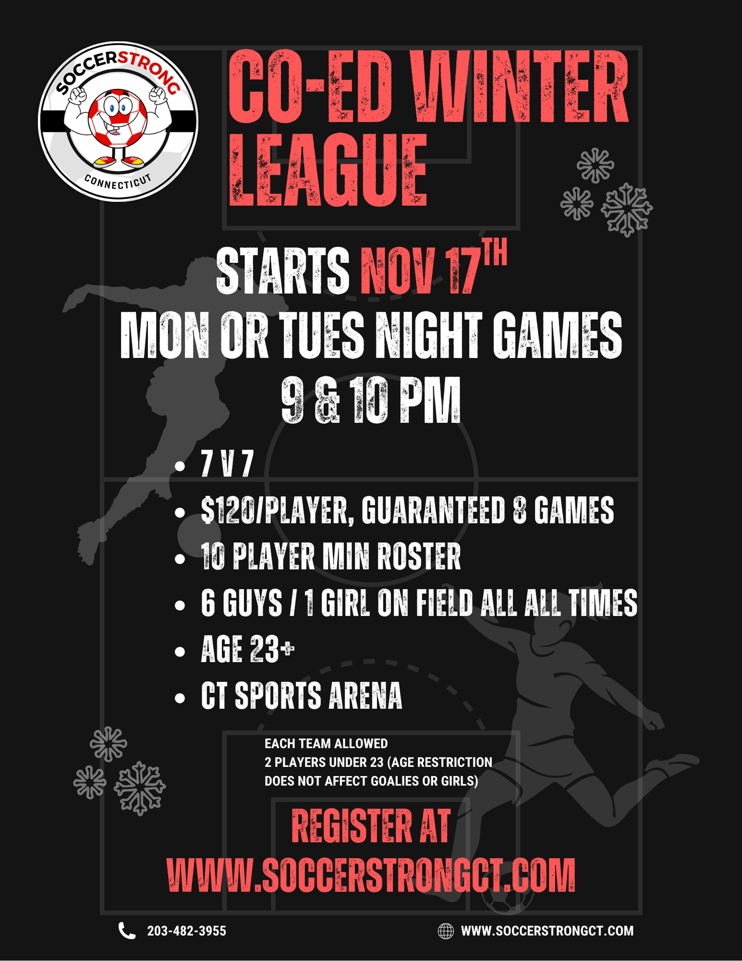 Co-Ed Winter Soccer League